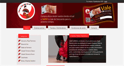Desktop Screenshot of lunaflamenca.net